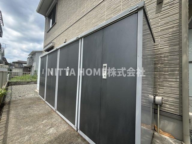 福知山市土師新町４丁目のアパートのその他共用部分|外部物置付きです★