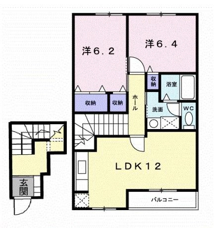 【間取り】 | プラゼール・ラゴーアⅠ