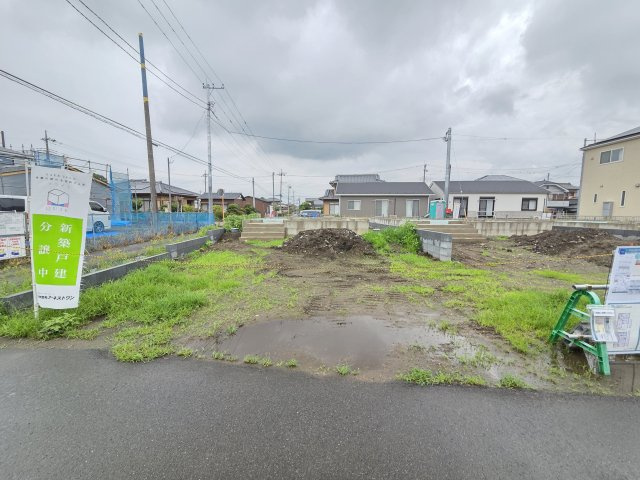 新築　太田市市場町第6　クレイドルガーデン　１号棟の駐車場|現地写真　駐車スペースは3台分可能です！
