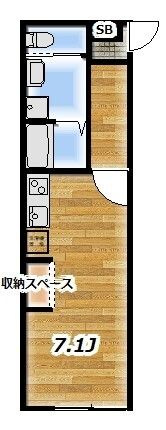 西町Live!の間取り
