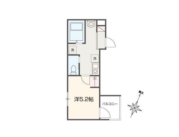 MELLAS大宮の間取り