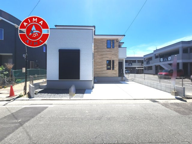 太宰府市大佐野1丁目第1-1棟（1号棟）　の外観|デザイン性のある外観です。