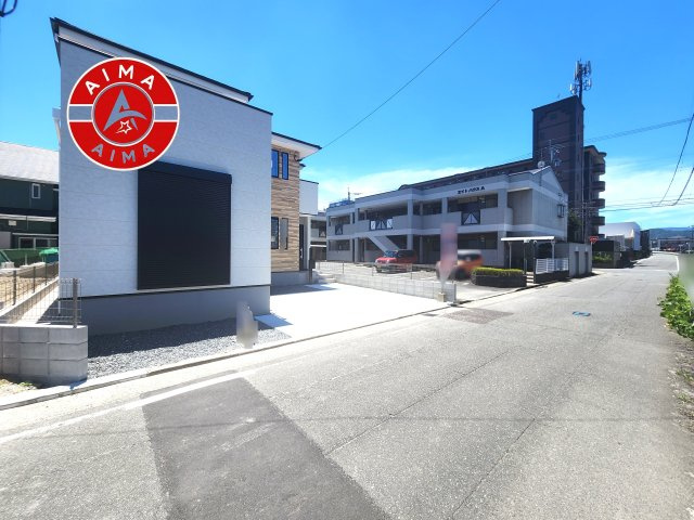 太宰府市大佐野1丁目第1-1棟（1号棟）　の前面道路含む現地写真|見学の時間などお気軽にお問い合わせ下さい。