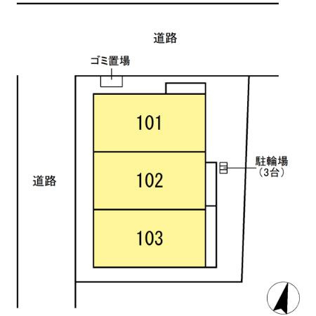 アイナハウスの区画図