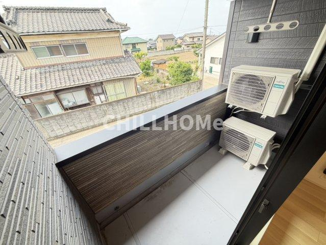 ラ　メゾン豊城Ａのバルコニー|当社、チルホームのHPもご覧ください(^^)/物件情報多数♪