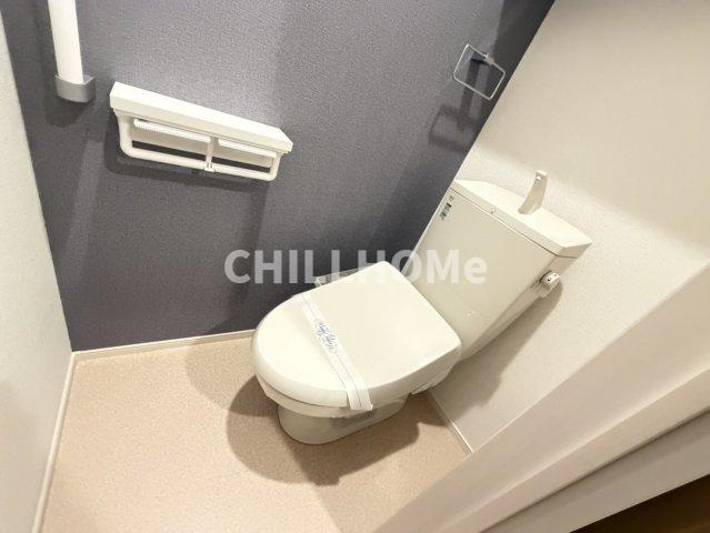 ラ　メゾン豊城Ａのトイレ|当社、チルホームのHPもご覧ください(^^)/物件情報多数♪