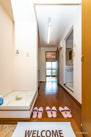 パルフェ三輪　Bの玄関|玄関