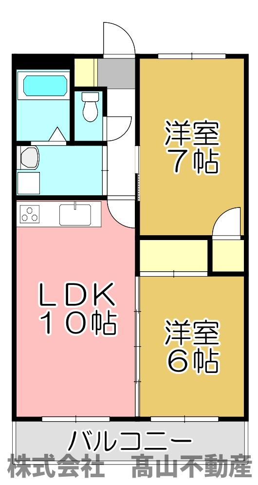 スマイルコーポの間取り
