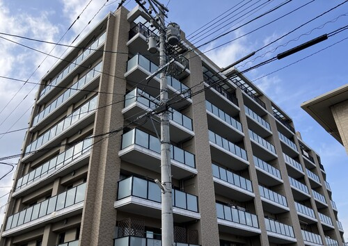 福岡市博多区麦野６丁目の賃貸マンションの外観|建物外観：建物外観     （2026年4月撮影）