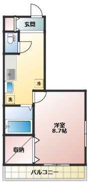 第12アーベルハイツの間取り