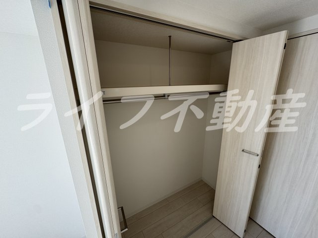 リヴェント玉造の収納|たっぷりとした収納スペースです