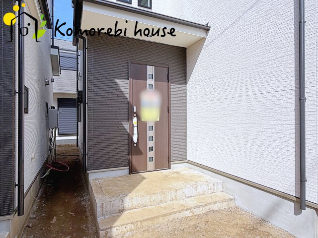 さいたま市見沼区堀崎町　新築一戸建て　ハートフルタウン　Bの玄関|2026.10.16撮影