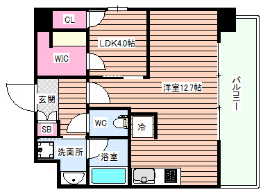 【間取り】 | レオンコンフォート新梅田