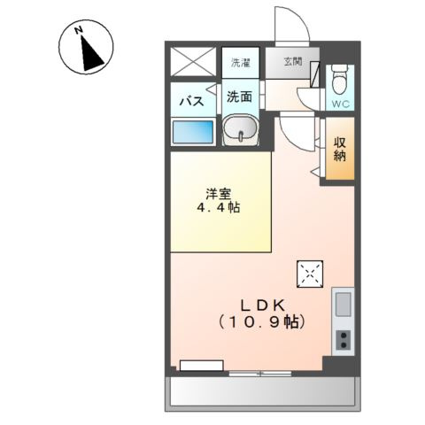 Ocean View Courtの間取り