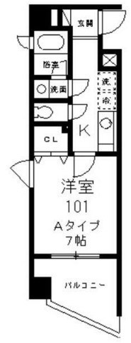 Mere de reveの間取り