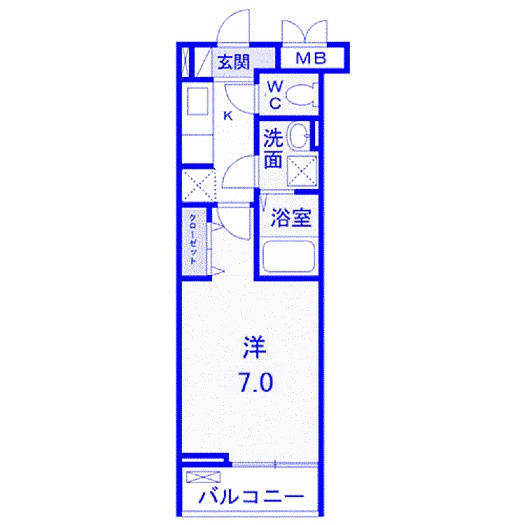 フルリールの間取り