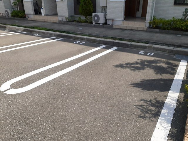 フラワータウン　ガーデニアの駐車場|駐車場です