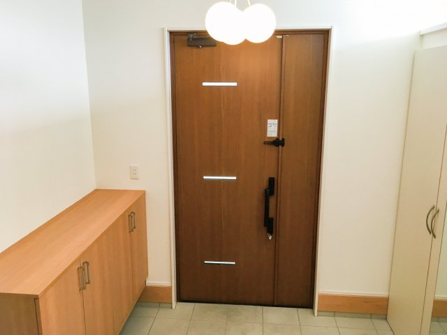 鈴鹿市野町南1丁目の玄関|新築時