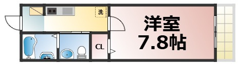 【間取り】 | ノイヴェル巽北　仲介手数料無料