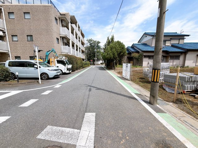 さいたま市見沼区東大宮2丁目の前面道路含む現地写真