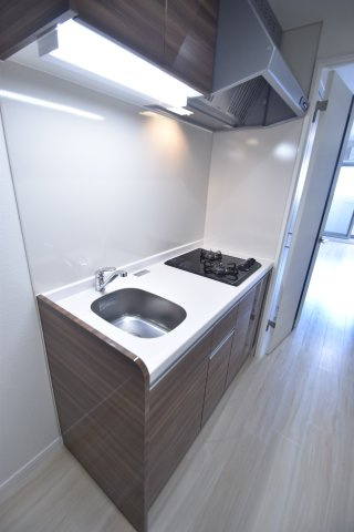 大阪市都島区中野町３丁目の賃貸マンションのキッチン