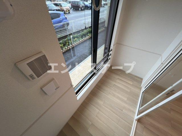 パークアクシス藤岡・Ｂのバルコニー|高崎、前橋のお部屋探しはエンドスケープまで！お客様の理想お聞かせ下さい♪