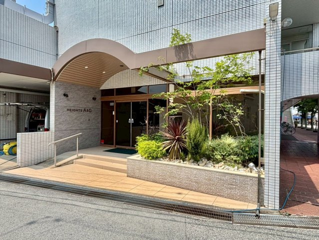 ハイツA＆Gのエントランス