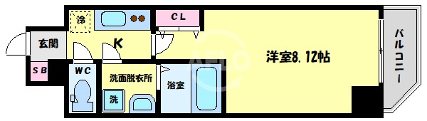 S-FORT桜ノ宮の間取り|サムティ桜ノ宮レジデンス　間取り