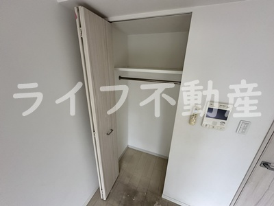 S-RESIDENCE緑橋駅前の収納|十分な収納スペースがあります