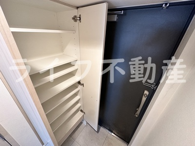 S-RESIDENCE緑橋駅前の収納|大きなスペースがあり、収納には困りません