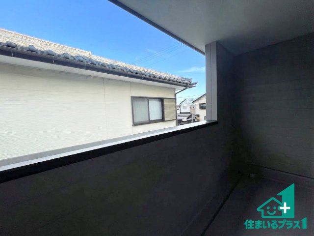 ★17(土)18(日)現地見学可能！★長浜市三ツ矢元町　第3期　ラスト1邸　のバルコニー|日当たりのよいバルコニー！お部屋が開放的に！