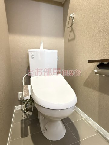 ラ・フォーレ櫛原　A棟のトイレ|落ち着いたトイレです