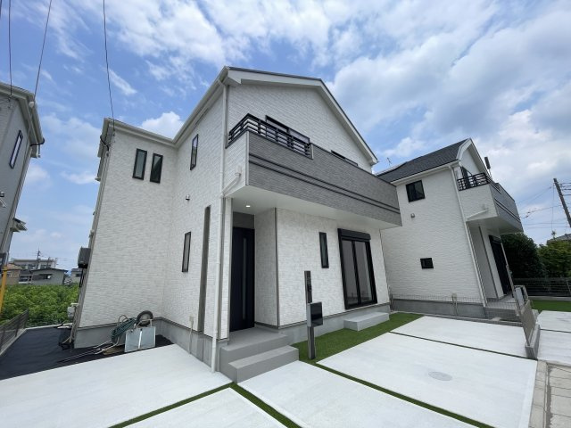 祝成約　八王子市　弐分方町　新築戸建て　１０期の外観|～仲介手数料無料☆八王子ひなた不動産～八王子市弐分方町　新築戸建て