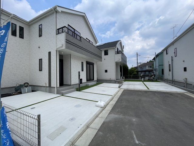 祝成約　八王子市　弐分方町　新築戸建て　１０期の前面道路含む現地写真|～仲介手数料無料☆八王子ひなた不動産～八王子市弐分方町　新築戸建て