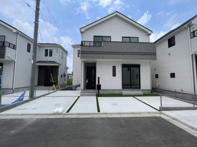 祝成約　八王子市　弐分方町　新築戸建て　１０期の外観|～仲介手数料無料☆八王子ひなた不動産～八王子市弐分方町　新築戸建て