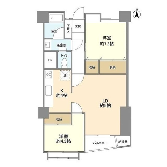 【間取り】 | 陽輪台高円寺