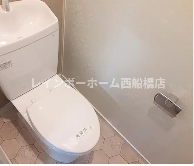 中台グリーンテラスB棟のトイレ