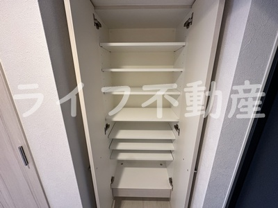 S-RESIDENCE緑橋駅前の収納|収納豊富です