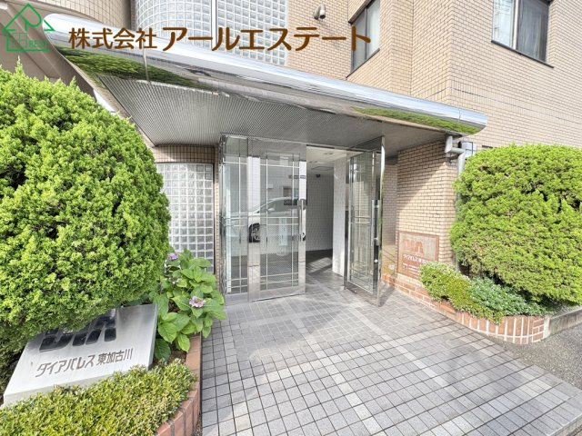 ダイヤパレス東加古川　　　JR「東加古川駅」徒歩10分のエントランス