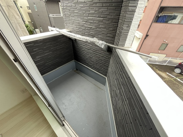 深阪戸建のバルコニー