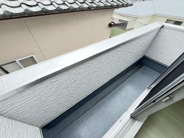 深阪戸建のバルコニー