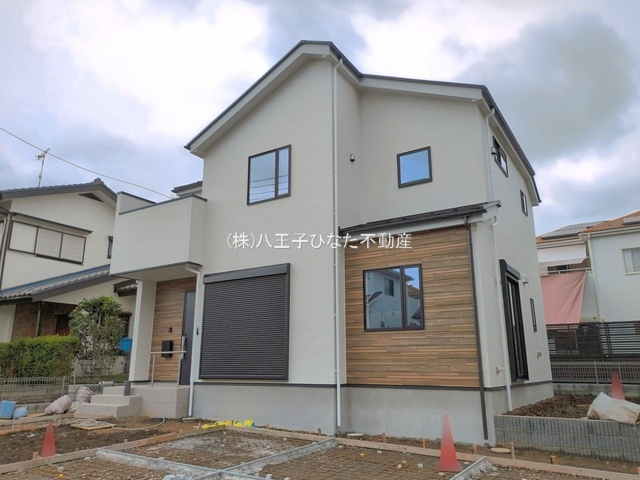 『八王子市新築戸建て』八王子市北野台3-13-5【仲介手数料無料】　３３期の外観|～仲介手数料無料☆八王子ひなた不動産～八王子市北野台　新築戸建て