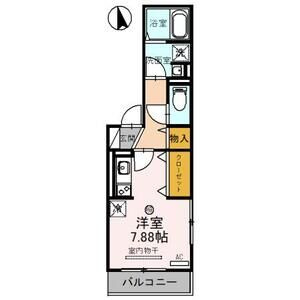【間取り】 | ノア | お部屋の間取りです