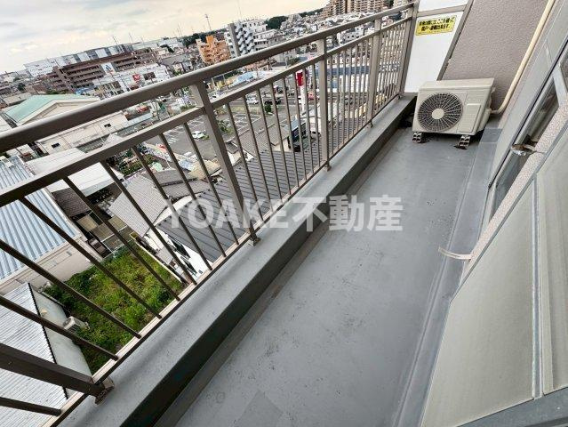 座間市相模が丘２丁目の賃貸マンションのバルコニー