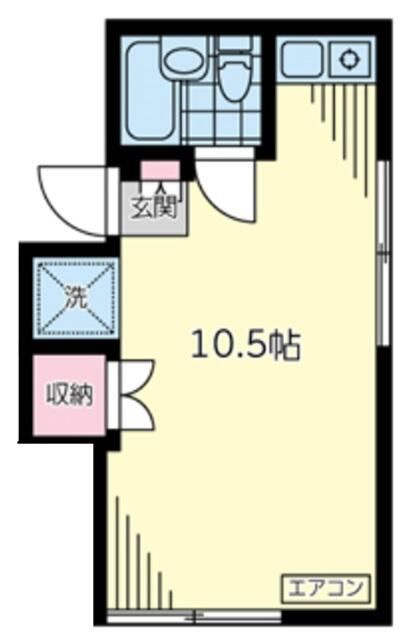 ファリーヌの間取り|間取りです。