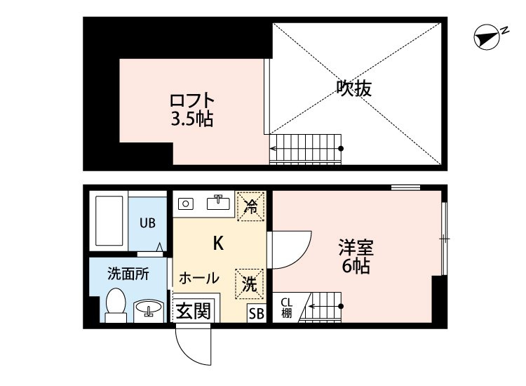 横浜市西区東久保町のアパート
