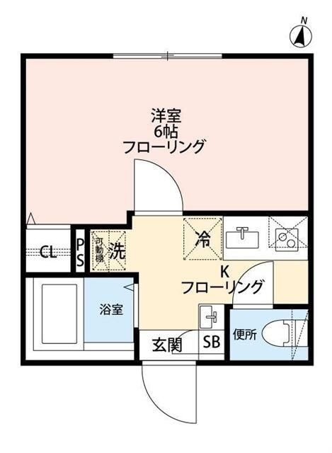 グランクオール大和町の間取り