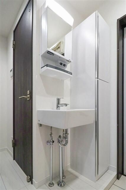 グランクオール大和町の洗面所