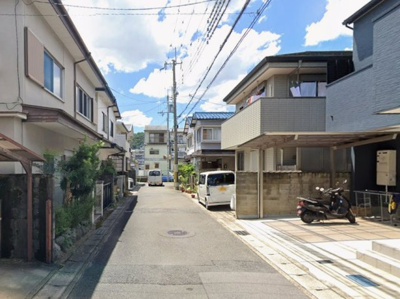 【前面道路含む現地写真】 | 山科区西野櫃川町　新築戸建