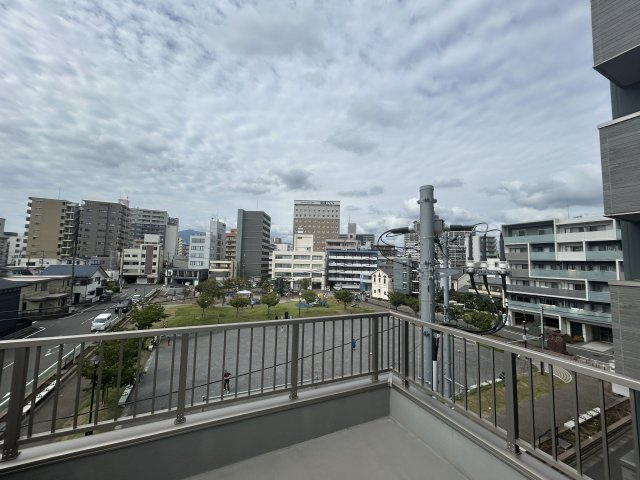 あさひ公園戸建のバルコニー